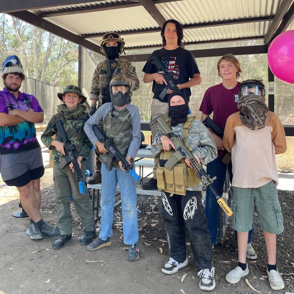 Airsoft Paintball at Velocity Paintball Park in San Diego County